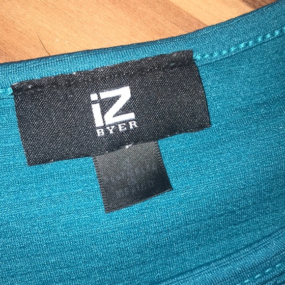 IZ byer, turquoise blouse, size small - Picture 2 of 2